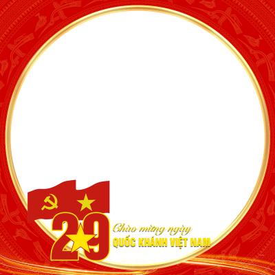 Khung chào mừng ngày Quốc khánh Việt Nam 2/9