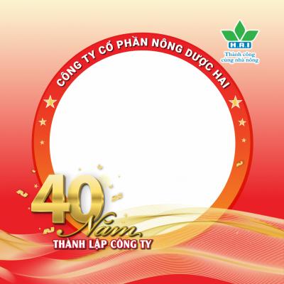 Khung Avatar kỷ niệm 40 năm (không SP)