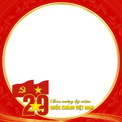 Khung chào mừng ngày Quốc khánh Việt Nam 2/9