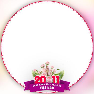 Frame ảnh đại diện chào mừng ngày nhà giáo Việt Nam 20/11