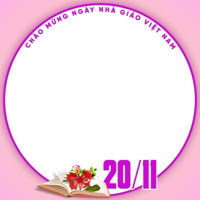 Khung avatar chào mừng ngày nhà giáo Việt Nam 20/11