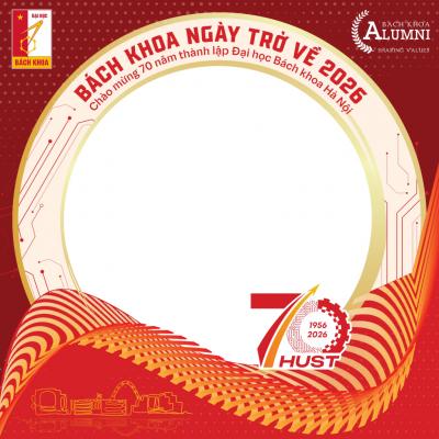 Khung Avatar Bách khoa Ngày trở về 2026